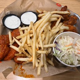 Traditional and boneless wings combo Traditional and boneless wings combo