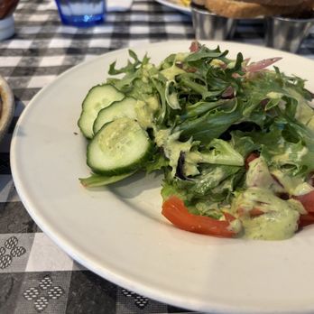 Lazy Daisy Diner & Cafe - Side Salad with Green goddess dressing - Diners Near Me - Urbana, Illinois Lazy Daisy Diner & Cafe - Side Salad with Green goddess dressing - Diners Near Me - Urbana, Illinois