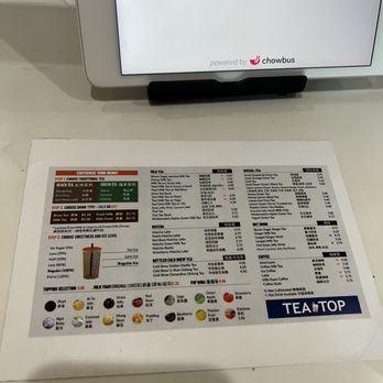 Tea Top - Menu - Coffee & Tea Near Me - Carrollton, Texas Tea Top - Menu - Coffee & Tea Near Me - Carrollton, Texas