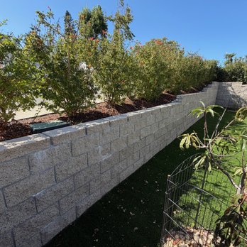 San Mina Engineering - new retaining wall, implemented. - Structural Engineers Near Me - Laguna Hills, California