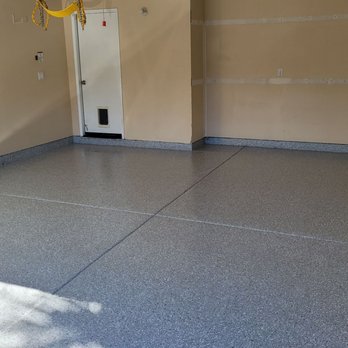 Peninsula Epoxy - Garage after epoxy done. - Flooring Near Me