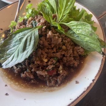 Isarn Thai Soul Kitchen - Minced Lamb with Thai Basil - Thai Near Me - Lynnwood, Washington Isarn Thai Soul Kitchen - Minced Lamb with Thai Basil - Thai Near Me - Lynnwood, Washington