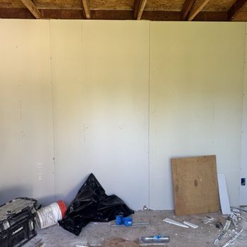 Handyman Rocky - Drywall inside the shed - Handyman Near Me - Irvine, California