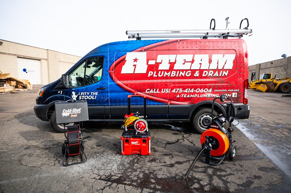 Slide of A-Team Plumbing and Drain