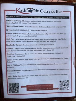 Menu photo 3 Kathmandu Curry and Bar Houston, TX Menu photo 3 Kathmandu Curry and Bar Houston, TX