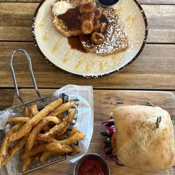 Let's Do Brunch - Seasoned fries Chicken Caprese Sandwich Bananas Foster French Toast - Breakfast & Brunch Near Me - Queens, New York Let's Do Brunch - Seasoned fries Chicken Caprese Sandwich Bananas Foster French Toast - Breakfast & Brunch Near Me - Queens, New York