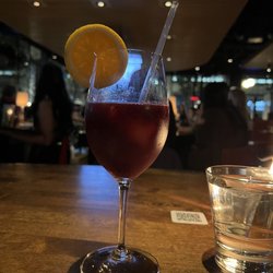 Cactus Club Cafe - SIGNATURE SANGRIA (6oz) zinfandel, apricot brandy, fresh strawberries, raspberries, sprite and bellini