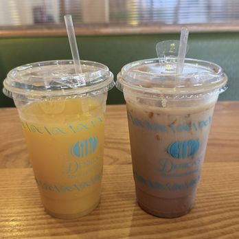 Denica's Real Food Kitchen - Orange Juice & Biscoff Cookie Butter Latte - Cafes Near Me - Livermore, California