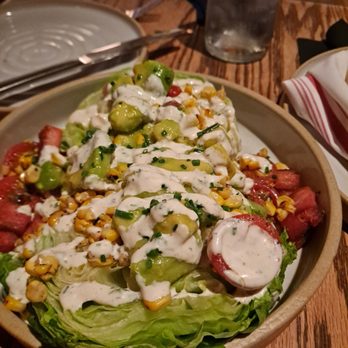 Yardbird - Great salad. The grilled sweetcorn and homemade dressing and bacon make this salad! - Southern Near Me - Los Angeles, California Yardbird - Great salad. The grilled sweetcorn and homemade dressing and bacon make this salad! - Southern Near Me - Los Angeles, California