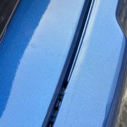 Sudden Impact Collision Center - The bumper which looks like the same old broken clips they just push the old ones in