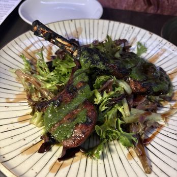 NoriNori - Lollipop lamb chops - Japanese Near Me - Houston, Texas NoriNori - Lollipop lamb chops - Japanese Near Me - Houston, Texas