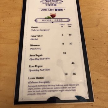 Prince Tea House - Wine list - Desserts Near Me - Brooklyn, New York