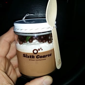 Sixth Course - Was a little bit of heaven! The wood spoon is an awesome touch! And service was great! - Desserts Near Me - San Francisco, California Sixth Course - Was a little bit of heaven! The wood spoon is an awesome touch! And service was great! - Desserts Near Me - San Francisco, California