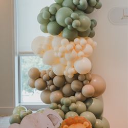Kioku Village - Boho Animal Theme: Customized Decoration/Balloon Garla