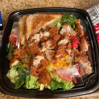 Zaxbys - Fried house salad with lite vinaigrette - Salad Near Me - Bradenton, Florida Zaxbys - Fried house salad with lite vinaigrette - Salad Near Me - Bradenton, Florida