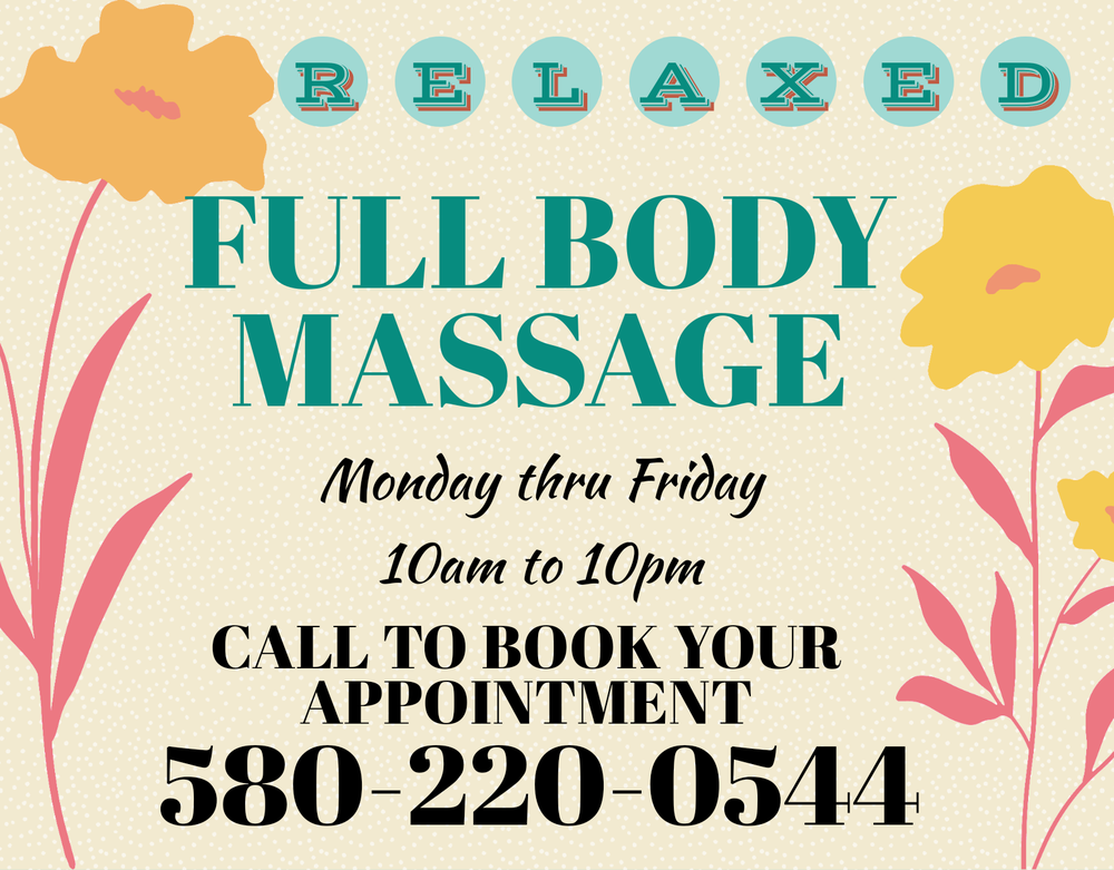 Relaxed Full Body Massage Logo