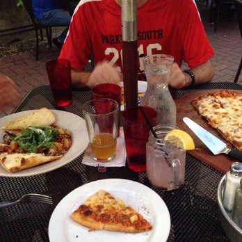 Flo & Santos - Gnocchi special, kielbasa and pineapple pizza, and blueberry vodka lemonade - Pizza Near Me - Chicago, Illinois Flo & Santos - Gnocchi special, kielbasa and pineapple pizza, and blueberry vodka lemonade - Pizza Near Me - Chicago, Illinois