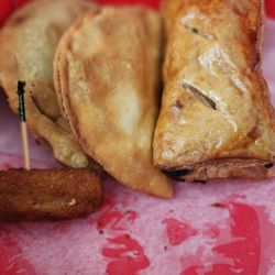 Vickys Bakery - Chicken empandas, cheese croquettes, Buffalo chicken