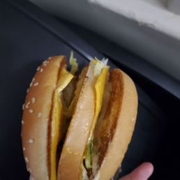 Ordered Big Mac with meat, where's the damn meat?