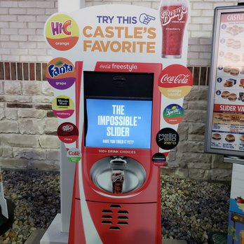 White Castle - speaker box with detail of your order, in my case nothing was displayed - Burgers Near Me - Anderson, Indiana