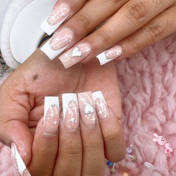 Gummme Nails & Spa - Vincent gives my friend such a beautiful set of nails - Nail Salons Near Me - Bellflower, California Gummme Nails & Spa - Vincent gives my friend such a beautiful set of nails - Nail Salons Near Me - Bellflower, California