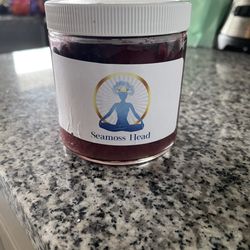 Seamoss Head - Wild Blueberry Sea Moss gel