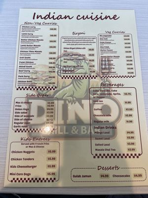 Menu photo 2 Dino Buffet and Bar Granbury, TX