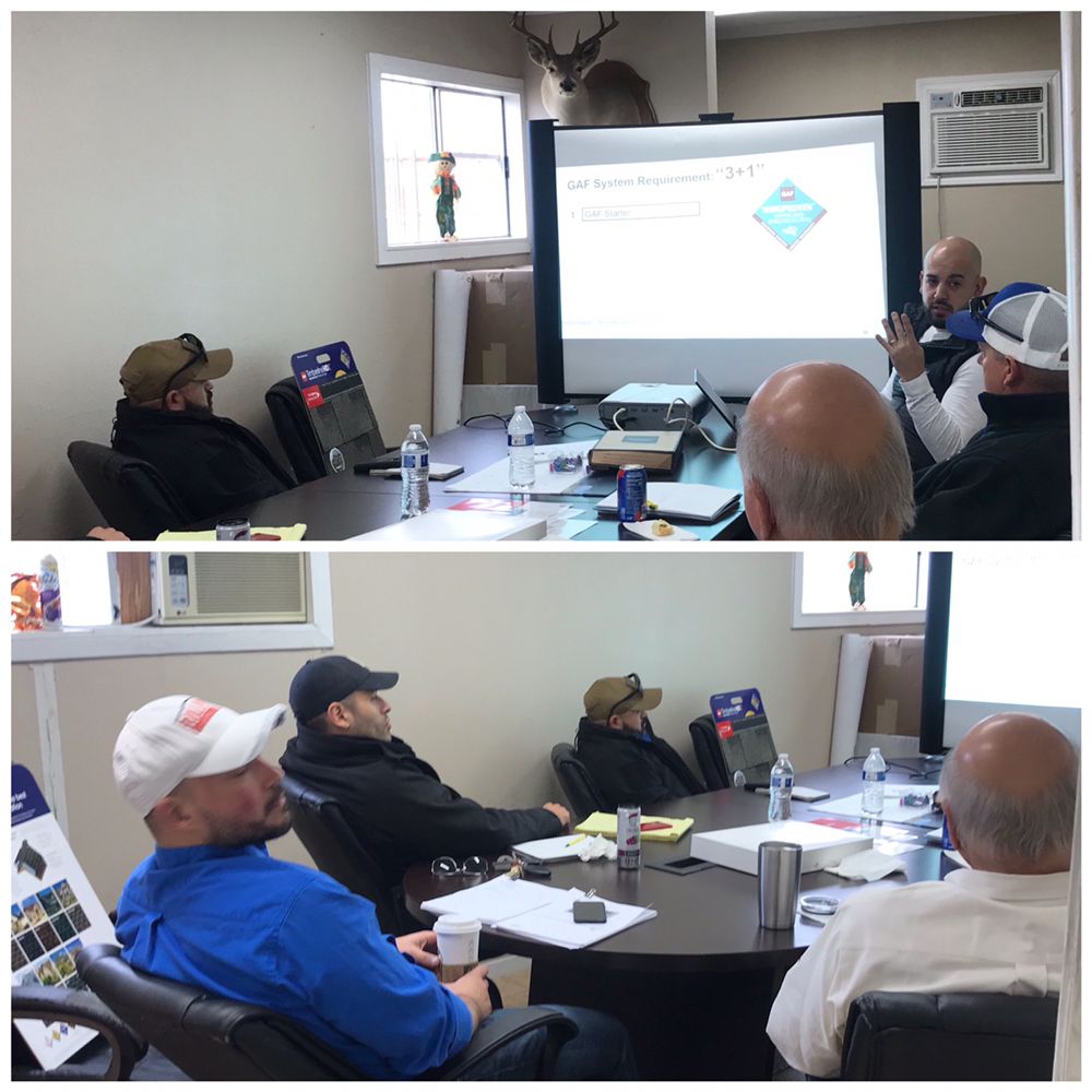 Slide of Roland's Roofing