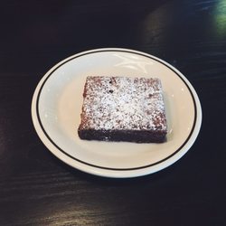 Corner Bakery Cafe - Fudge brownie with powdered sugar. This was AMAZING! Probably the best brownie I've ever had. Very rich and fudgey.