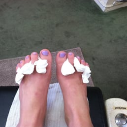 Having weird & fat toes, I was happy with how much effort she put into making them better. Now i can comfortably wear flip flops