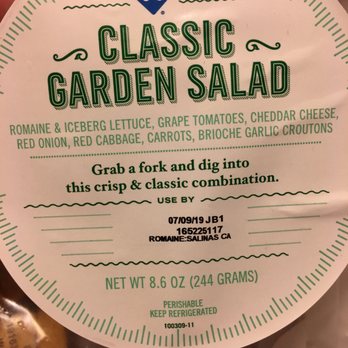 Domino's Pizza - a close up of a salad label - Pizza Near Me - Jacksonville, Arkansas Domino's Pizza - a close up of a salad label - Pizza Near Me - Jacksonville, Arkansas