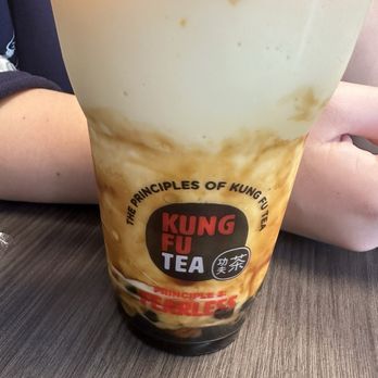 Kung Fu Tea - Mango snow with brown sugar boba - Bubble Tea Near Me - Savannah, Georgia Kung Fu Tea - Mango snow with brown sugar boba - Bubble Tea Near Me - Savannah, Georgia