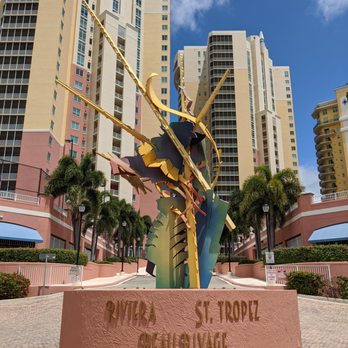 Naiad - Naiad by artist Albert Paley, Fort Myers - Public Art Near Me - Fort Myers, Florida