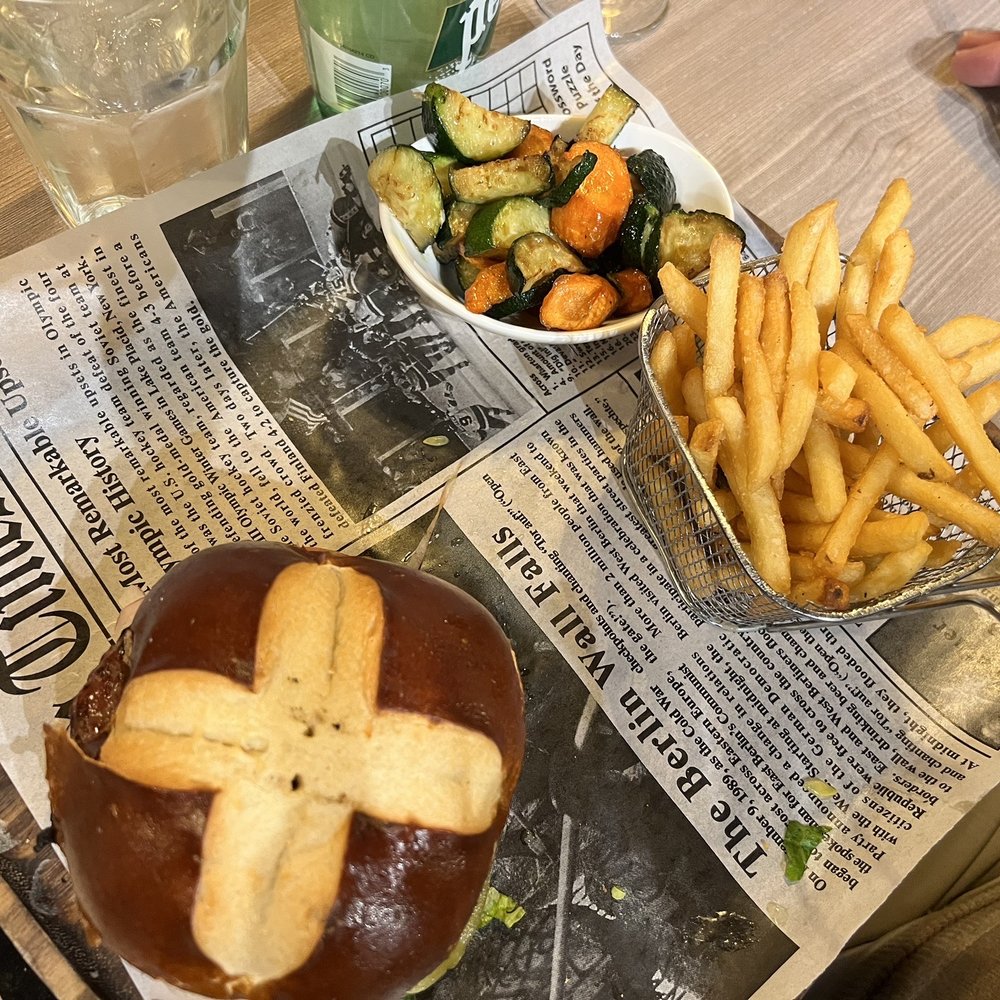 Fata Morgana - a burger and french fries - Kosher Near Me - Scottsdale, Arizona