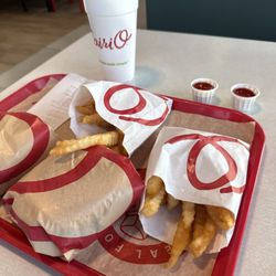 Hamburger combo! Delicious!