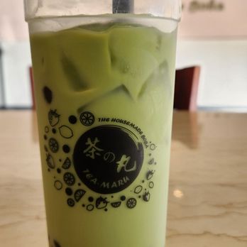 Tea Maru - Uji Matcha Latte - Bubble Tea Near Me - San Gabriel, California