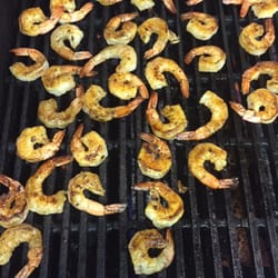 The Redwood Hut - Grill shrimp!!