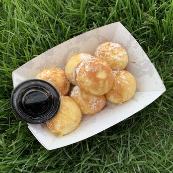 Ruca's - Æbelskivers - Butter, Maple Syrup and powdered sugar. The texture and flavor!!!!!!!! - Breakfast & Brunch Near Me - Garden City, Utah Ruca's - Æbelskivers - Butter, Maple Syrup and powdered sugar. The texture and flavor!!!!!!!! - Breakfast & Brunch Near Me - Garden City, Utah