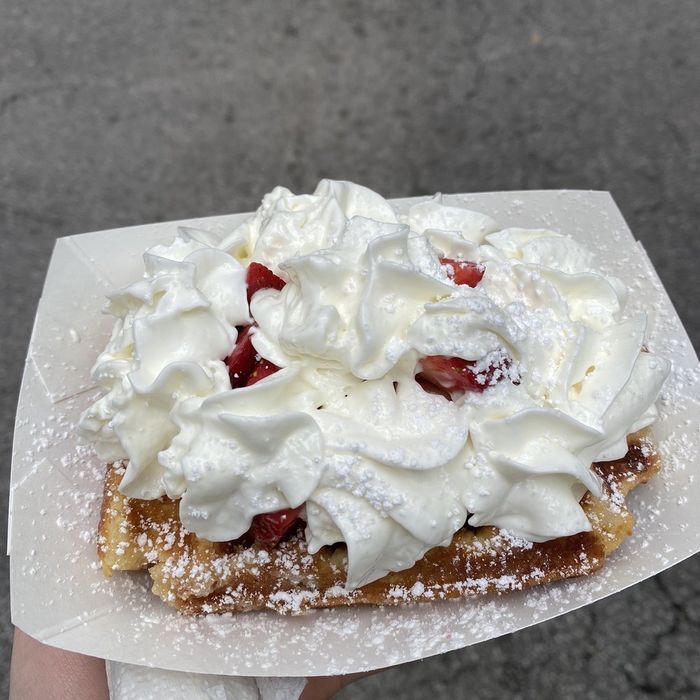 The Belgian Waffle Truck - Strawbwaffle - Food Trucks Near Me