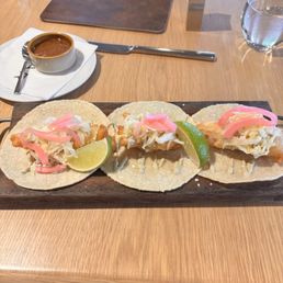 Fish tacos were bomb!