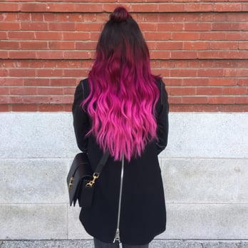 Acute Collective - Amazing natural hair hot-head extensions done by Linda - Hair Salons Near Me - San Francisco, California