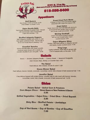 Menu photo 8 Cajun Ed's Hebert's Specialty Meats Tulsa, OK Menu photo 8 Cajun Ed's Hebert's Specialty Meats Tulsa, OK