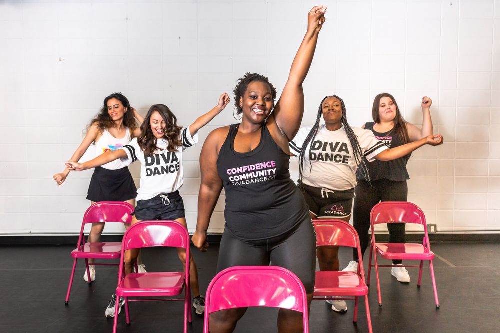 Diva Dance - Jersey City Logo