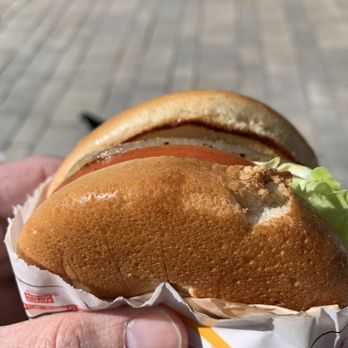 In-N-Out Burger - Hamburger with Mustard instead of Spread and a Whole Grilled Onion - Burgers Near Me - Las Vegas, Nevada In-N-Out Burger - Hamburger with Mustard instead of Spread and a Whole Grilled Onion - Burgers Near Me - Las Vegas, Nevada
