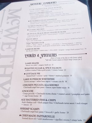 Menu photo 5 McWethy's Tavern Romeoville, IL