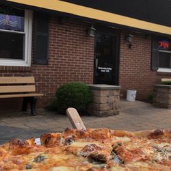 Tornetta’s Pizzeria - Smokin and Drinkin old school pie. Smoked Mozzarella, vodka sauce and basil. My fave.