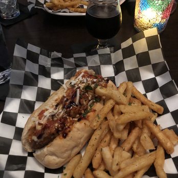 Jim Brady's - Impossible Meatball Sub & Fries - American Near Me - Royal Oak, Michigan