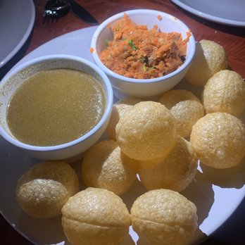 Tikka & Grill, Nepali and Indian Food - Pani Puri Delicious South Asian street food. Poke a hole in the "puri", stuff with the filling, and spoon the sauce generously inside. - Indian Near Me - Denver, Colorado Tikka & Grill, Nepali and Indian Food - Pani Puri Delicious South Asian street food. Poke a hole in the "puri", stuff with the filling, and spoon the sauce generously inside. - Indian Near Me - Denver, Colorado