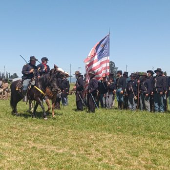 Antique Powerland Heritage Park - The cavalry were a big part. We learned Civil War battle tactics - Museums Near Me - Salem, Oregon