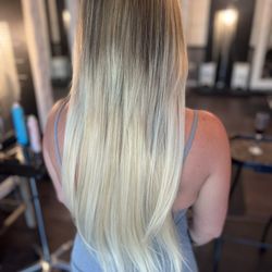 Bombshell Salon & Blowdry Bar - After installation  I'm absolutely in love with my hair again!
